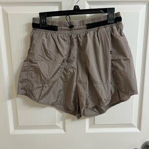 Zella women's M running Taupe Athletic Shorts